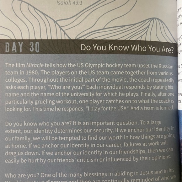 Set Free Devotional Prayer Journal for Men - Picture 5 of 5